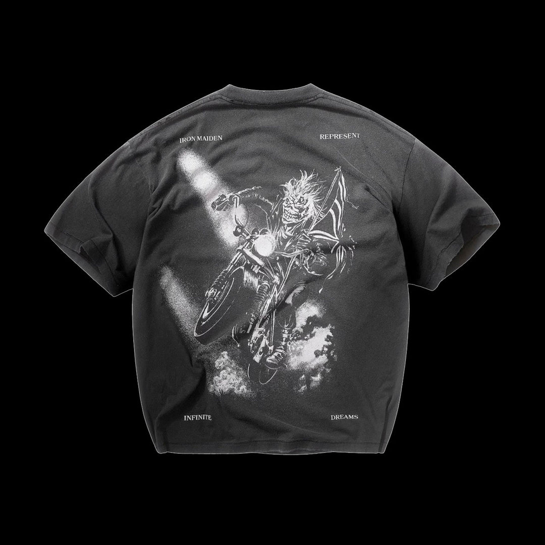 Represent Iron Maiden X Infinite Dreams T-Shirt (Aged Black)