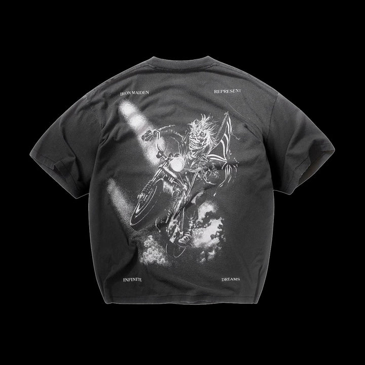 Represent Iron Maiden X Infinite Dreams T-Shirt (Aged Black)