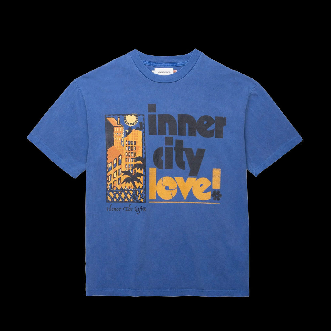 Honor The Gift Inner City Love 2.0 T-Shirt (Blue)