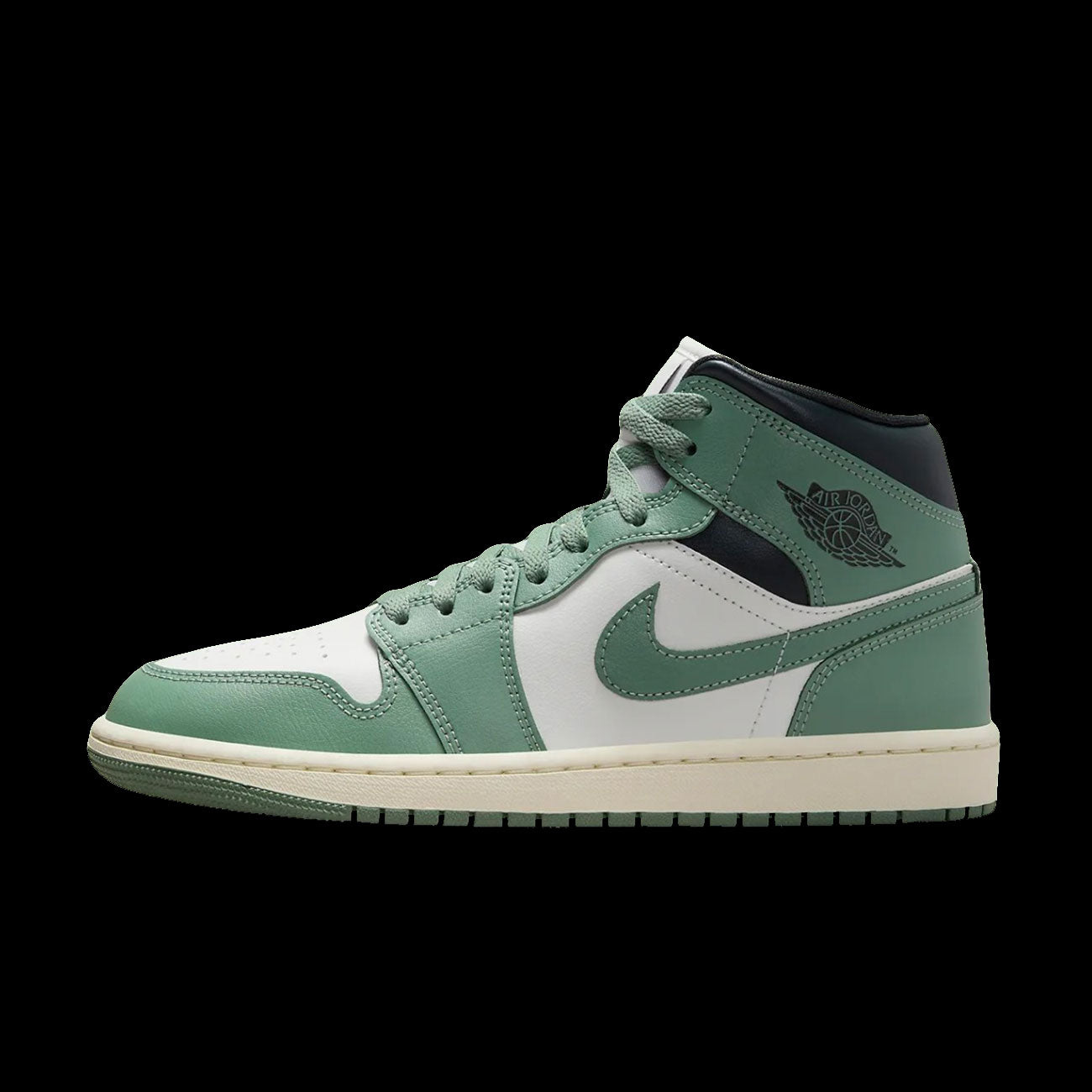 WMNS Air Jordan 1 Mid (Sail/Jade Smoke-Anthracite) – Two 18