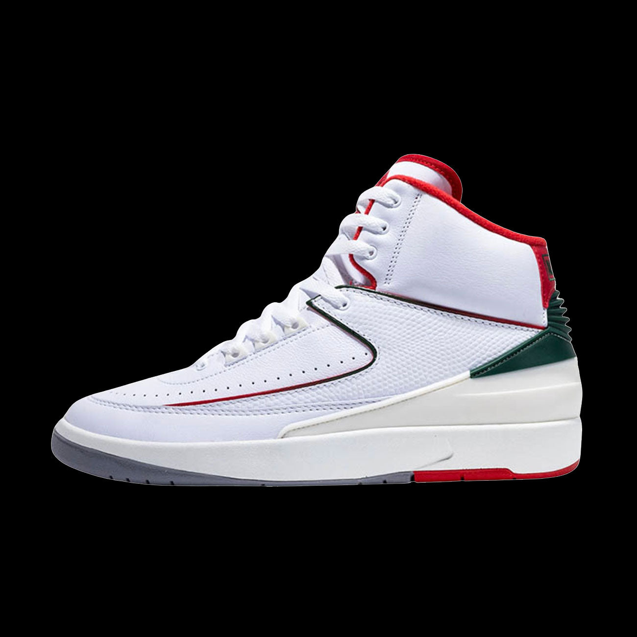 ADM x Feiyue Joint Men‘s/Women’s Casual Canvas Shoes - White/Red/Green
