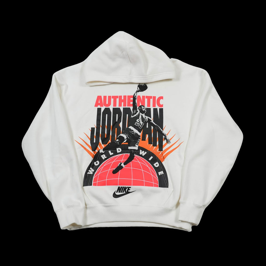 Air Jordan Brooklyn Hoodie (Sail/Infrared 23) – Two 18