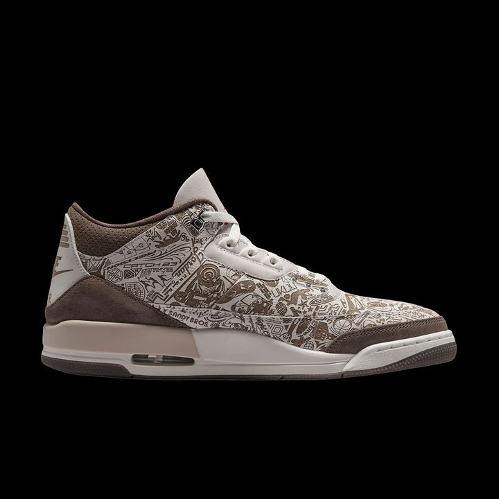 Air Jordan 3 Retro "Laser"(Phantom/University Red-Palomino-Sail)