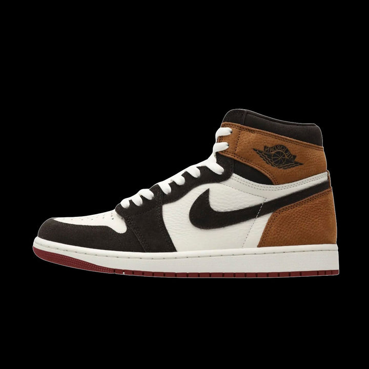 Air Jordan 1 Retro High OG "Love Letter" (Shadow Brown/Team Red-Lt British Tan)