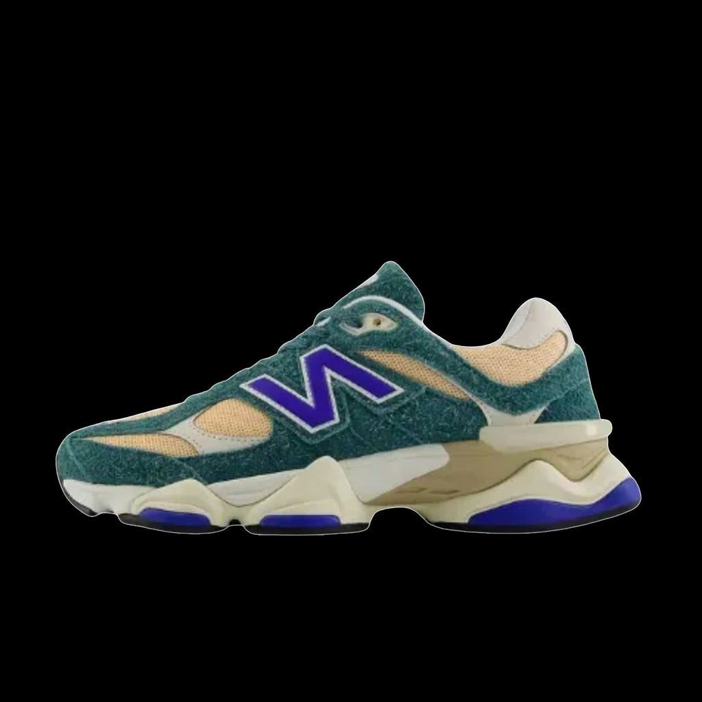 New Balance 9060 (New Spruce/Peach Blossom/Team Royal) – Two 18