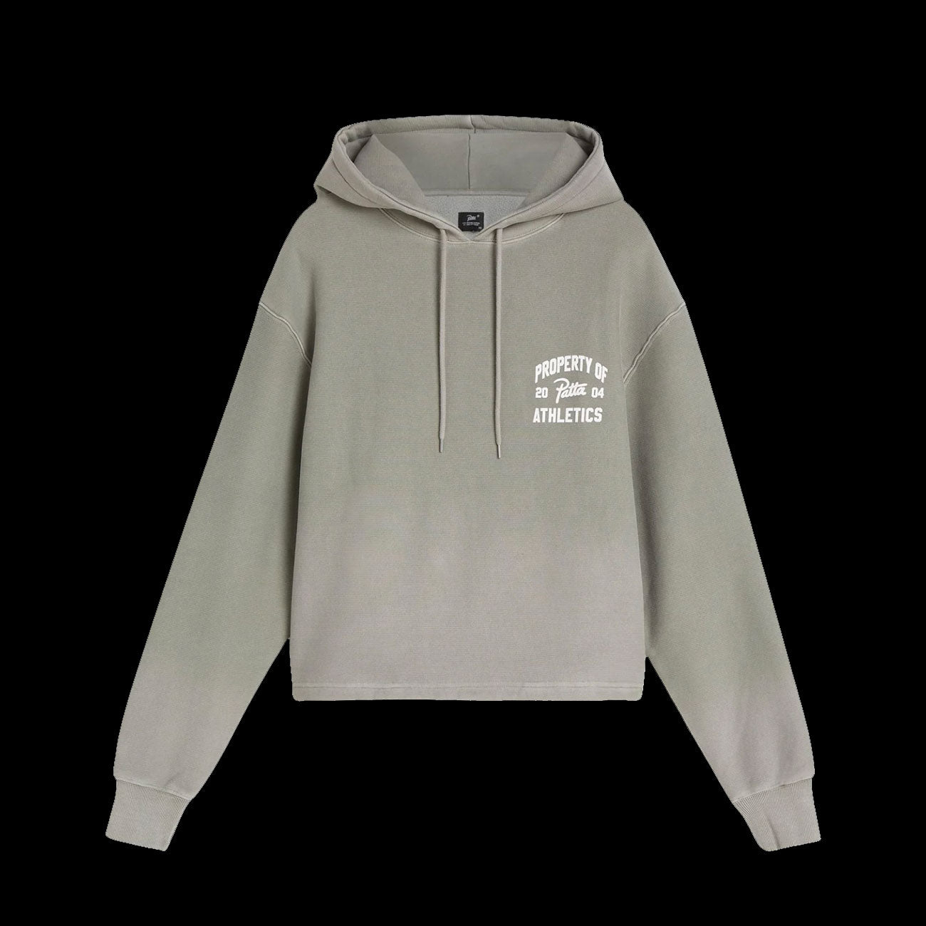 Patta Athletics Drawcord Hoodie Limestone