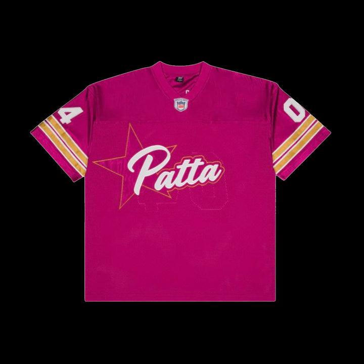 Patta All Star Football Jersey (Fuschia Red)