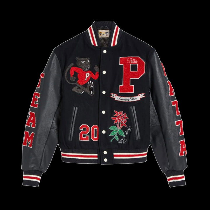 Patta 20th Anniversary Varsity Jacket (Maritime Blue)