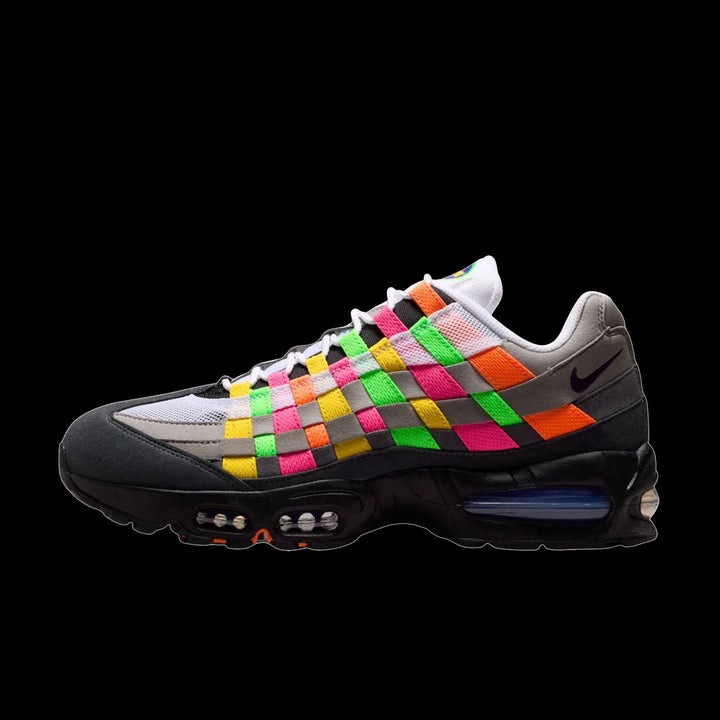 Nike Air Max 95 Big Bubble Woven (White/Purple Dynasty-Pearl Grey)