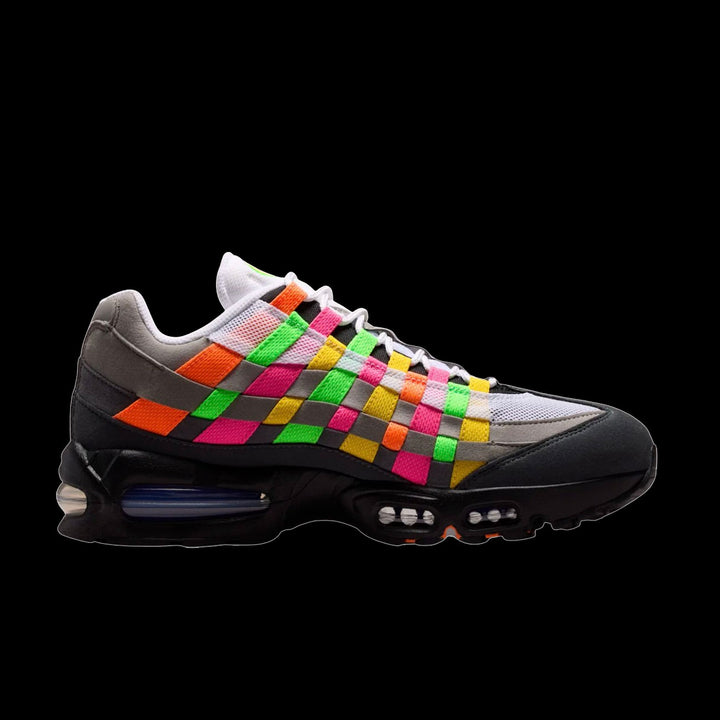 Nike Air Max 95 Big Bubble Woven (White/Purple Dynasty-Pearl Grey)