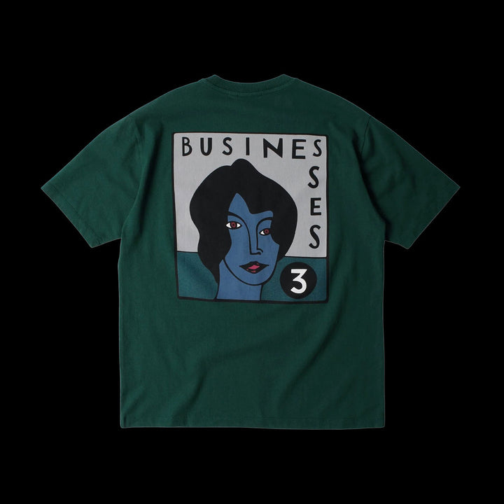 By Parra Nothing Please T-Shirt (Pine Green)