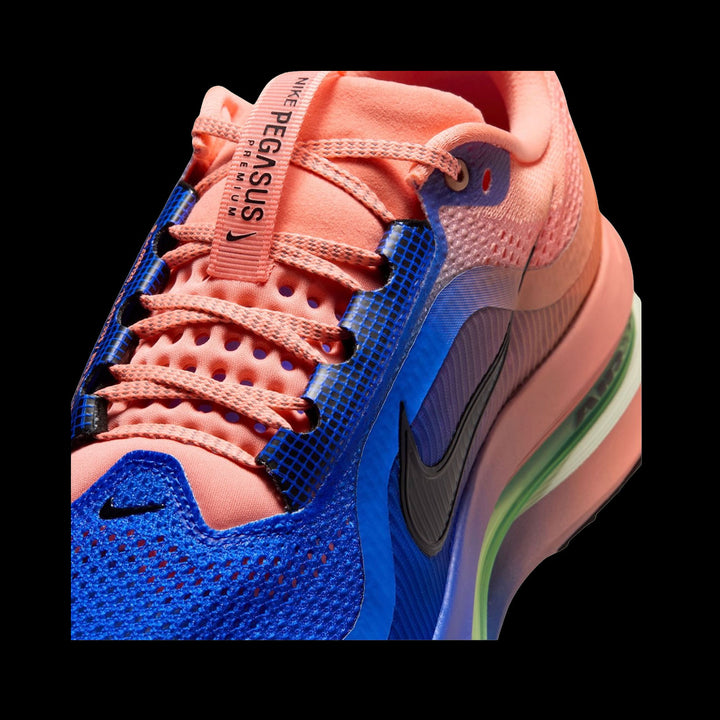 Nike Peagsus Premium (Racer Blue/Black-Atomic Pink-Volt Tint)