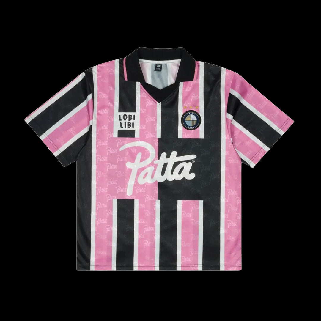 Patta Stripe Stripe Football Jersey (Begonia Pink)