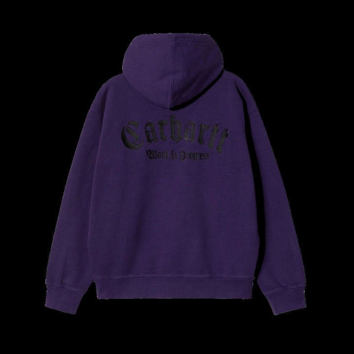 Carhartt WIP Onyx Script Sweatshirt (Tyrian/Black)