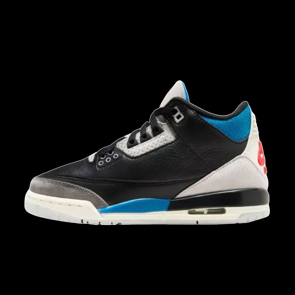 NIKE AIR JORDAN 3 RETRO OG BLACK/CHILE RED-N GREY 国内発送 Air Jordan 3 Retro OG Black Chile Red Neutral Grey | eBay