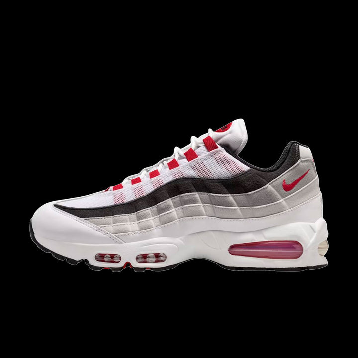 Nike Air Max 95 Big Bubble Premium (White/Comet Red-Neutral Grey-Medium Grey)