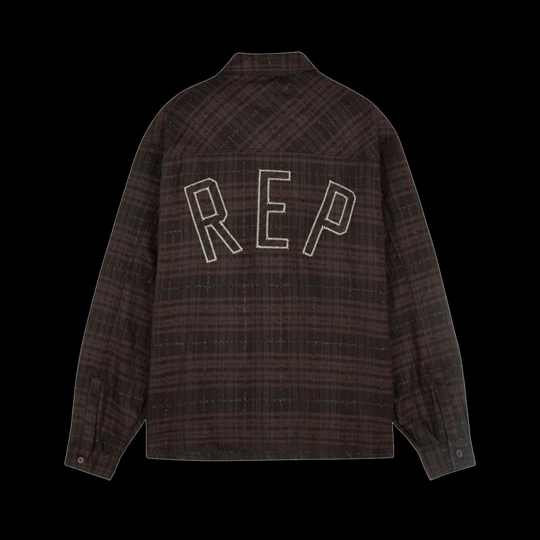 Represent Flannel Shirt (Coffee)