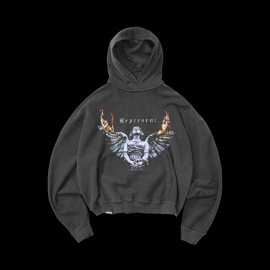 Represent Living Legacy Tour Reversible Hoodie (Sun Faded Grey)