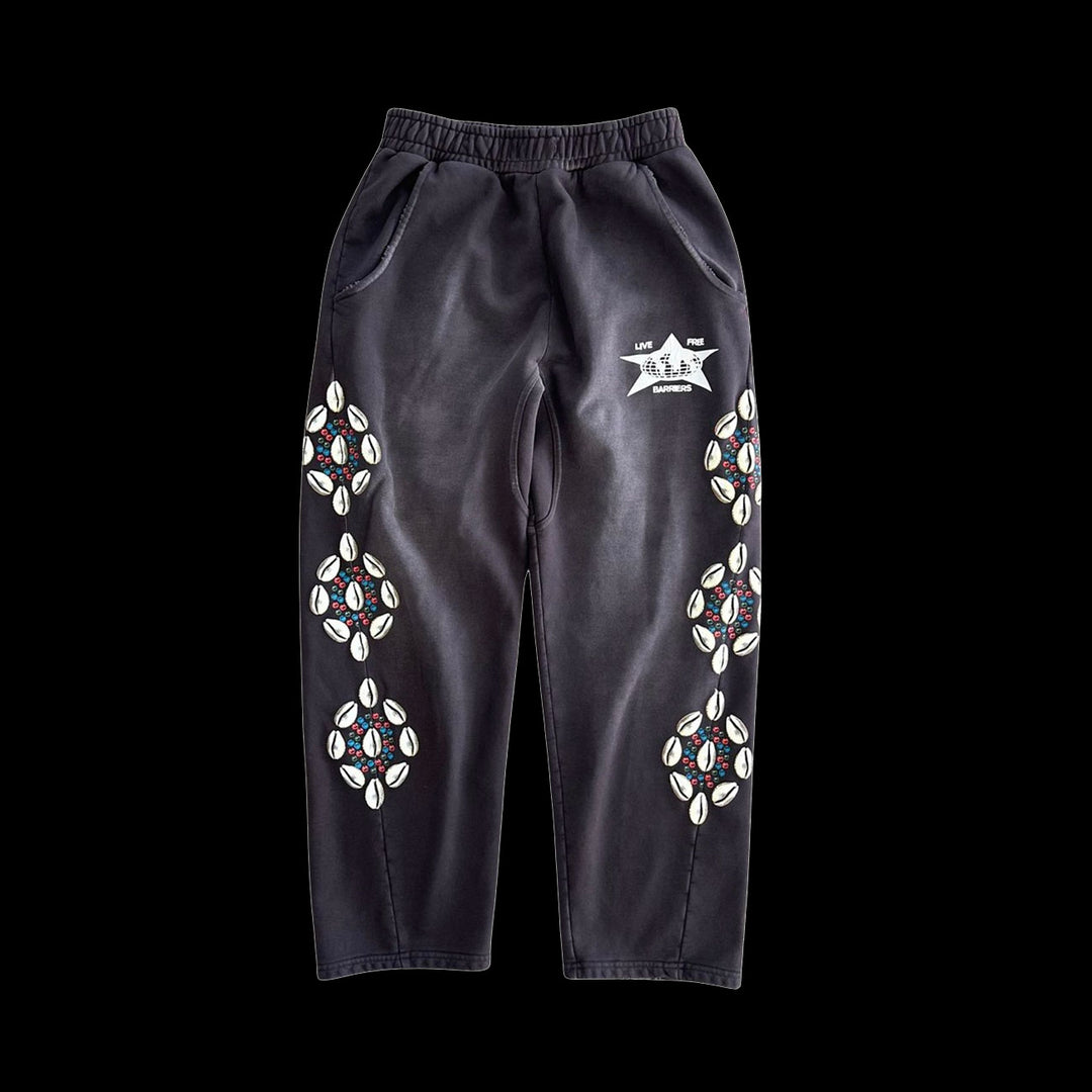 Barriers Cowire Shell Sweatpants (Mink)