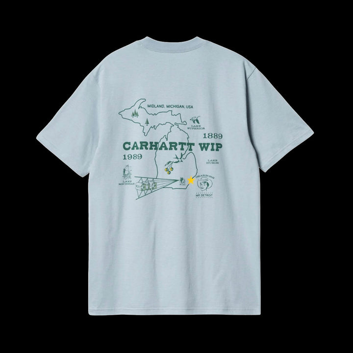 Carhartt Wip Home State T-Shirt (Dusty Ice)