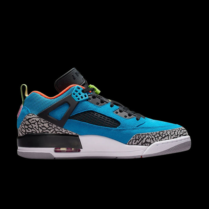 Air Jordan Spizike Low (Neo Turq/Vivid Green-Lt Crimson)