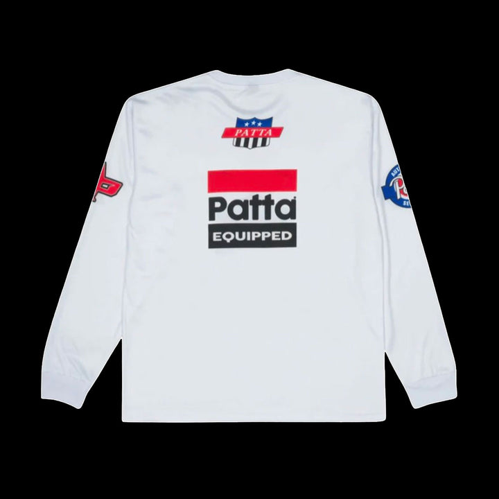 Patta Sponsor Jersey (White/Multi Color)