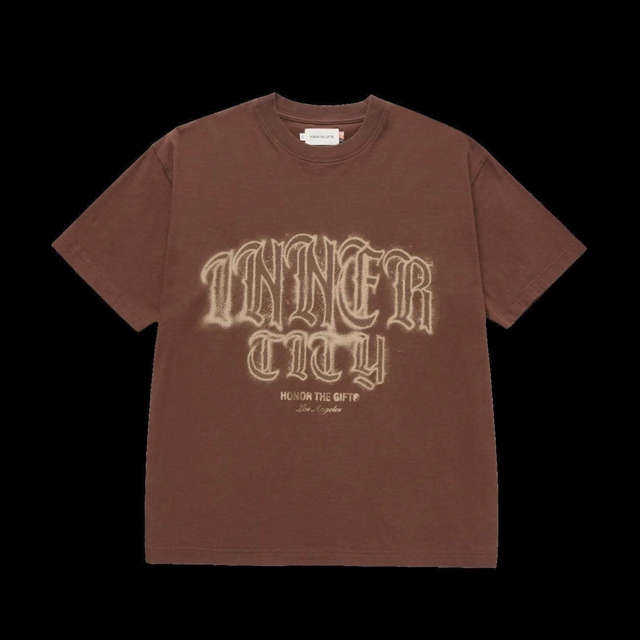 Honor The Gift Stamp Inner City Tee (Brown)