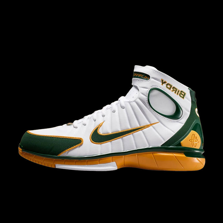 Nike Air Zoom Huarache (White/Deep Forest-Canyon Gold)