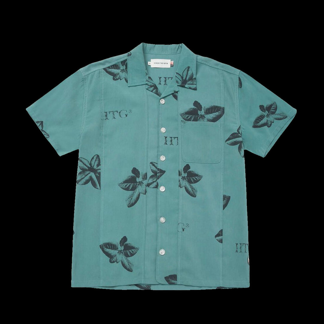 Honor The Gift Tobacco Button-Up (Teal)