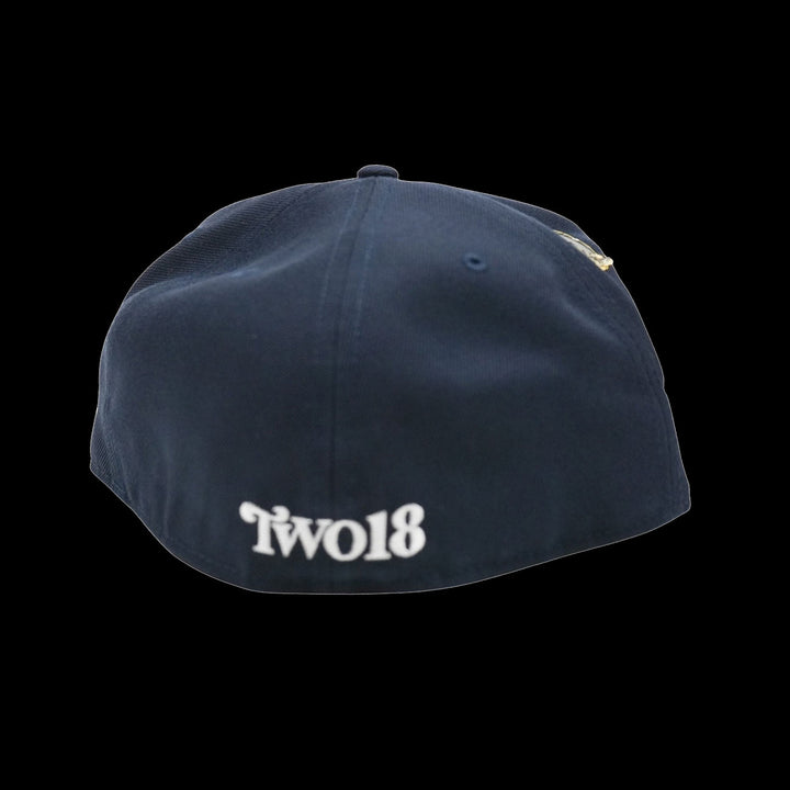 New Era Two18 Raven Head Fitted (Navy)