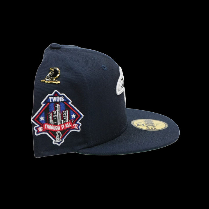 New Era Two18 Raven Head Fitted (Navy)