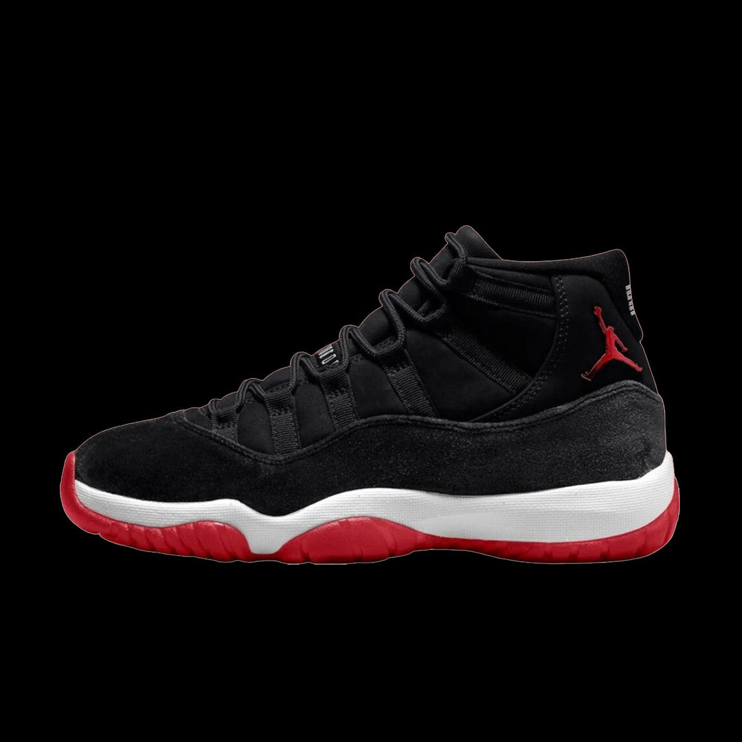 WMNS Air Jordan 11 Retro (Black/Gym Red-White)