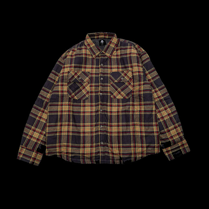 Warren Lotas Sherpa Lined Flannel (Blue/Multi Color)
