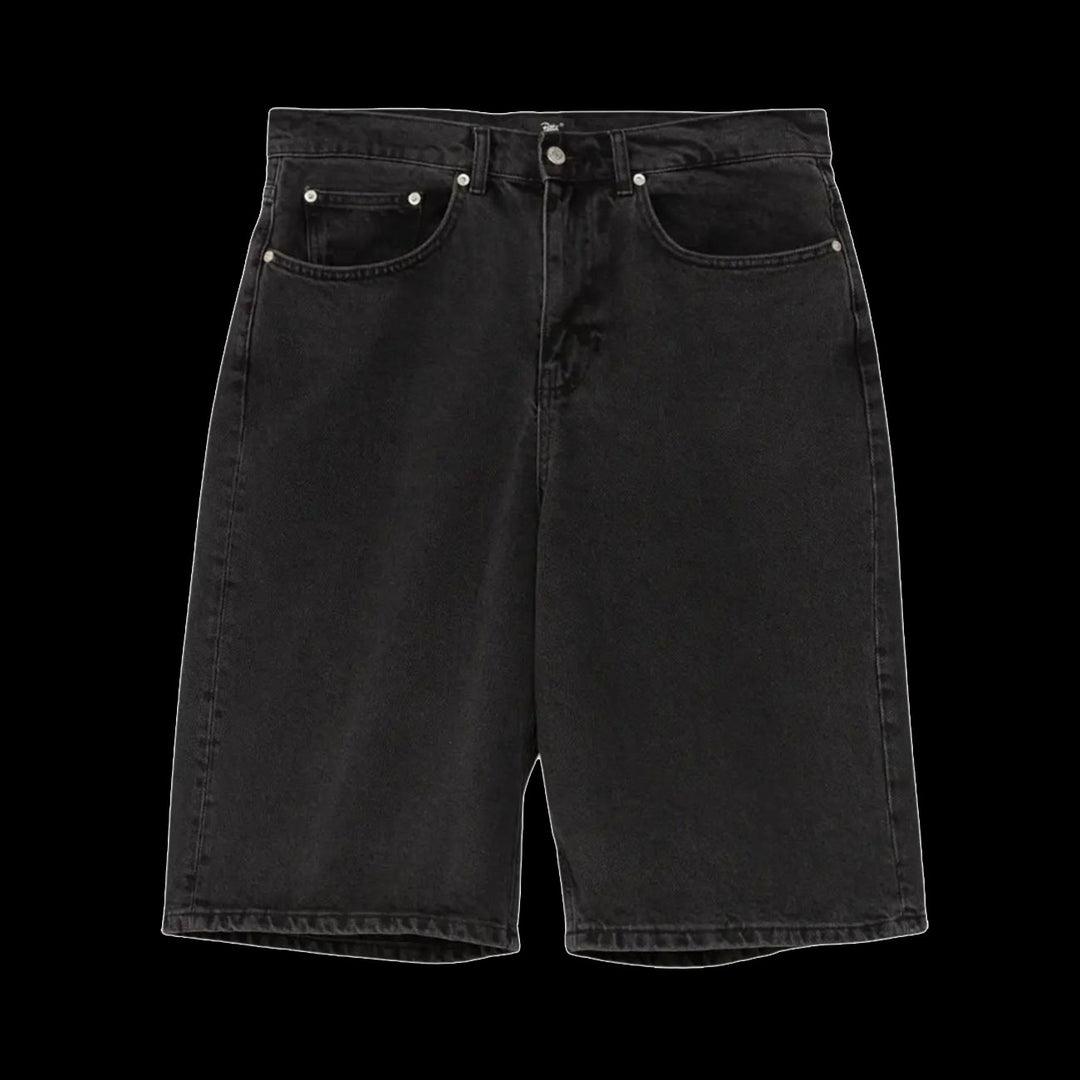 Patta Whisker Denim Shorts (Black)