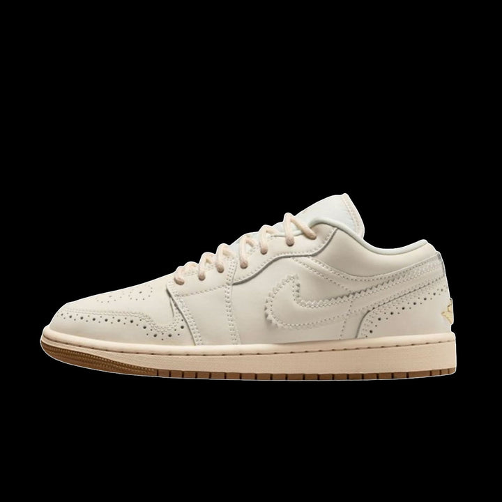 WMNS Air Jordan 1 Low SE (Chalk/Chalk-Metallic Gold-Pearl White)