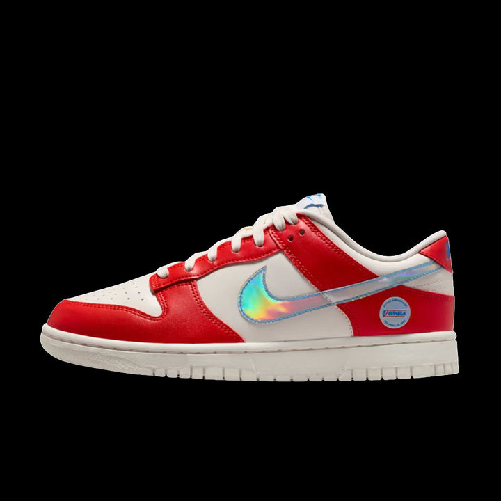 WMNS Nike Dunk Low WNBA 30th (Action Red/Multi-Color-Sail)