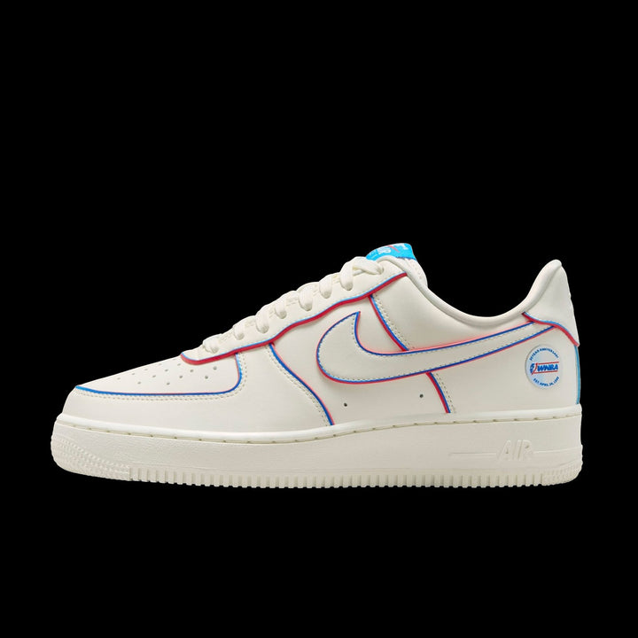 WMNS Nike Air Force 1 '07 WNBA 30th (Sail/Multi-Color-Action Red)