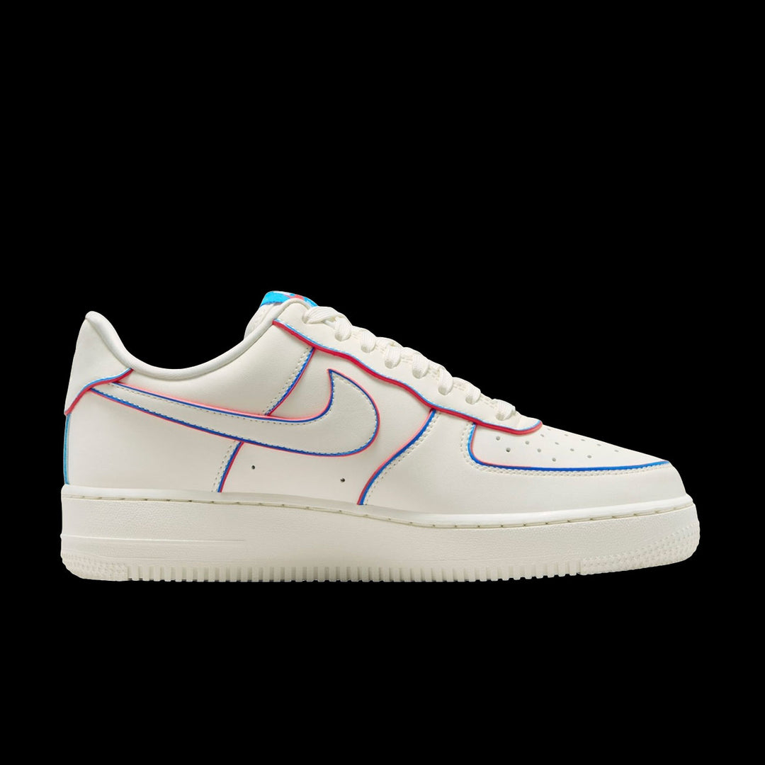 WMNS Nike Air Force 1 '07 WNBA 30th (Sail/Multi-Color-Action Red)