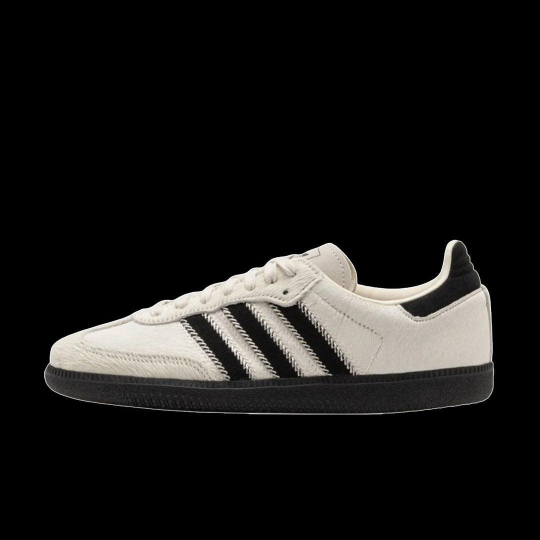 WMNS Adidas Samba OG Woven (Wonder White/Core Black) Two 18 WMNS Adidas Samba OG Woven (Wonder White/Core Black) Two 18