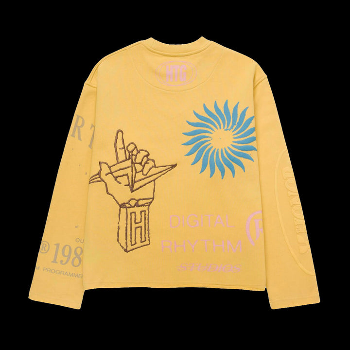 Honor The Gift Studio Crewneck 2.0 (Yellow)