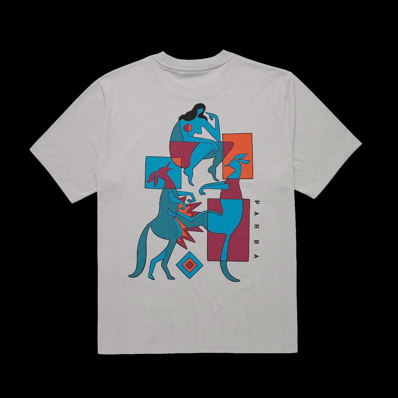 By Parra Down Under T-Shirt (Alloy Grey)