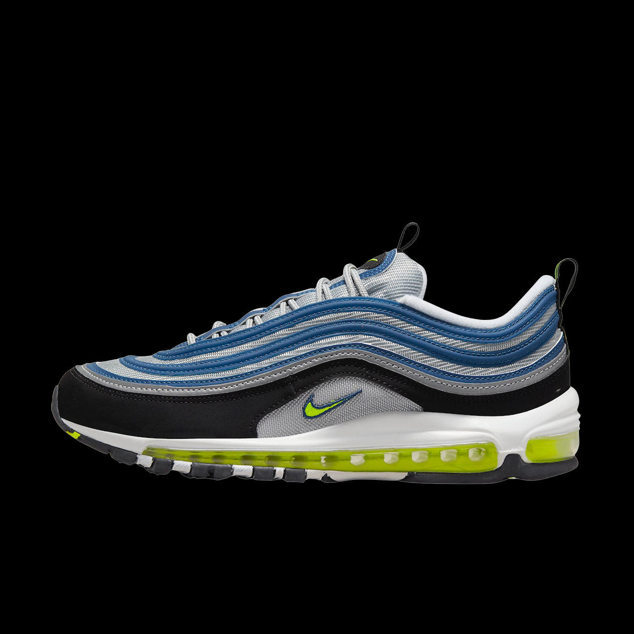 Women's Nike Air Max 97 (Atlantic Blue/Voltage Yellow) â Two 18