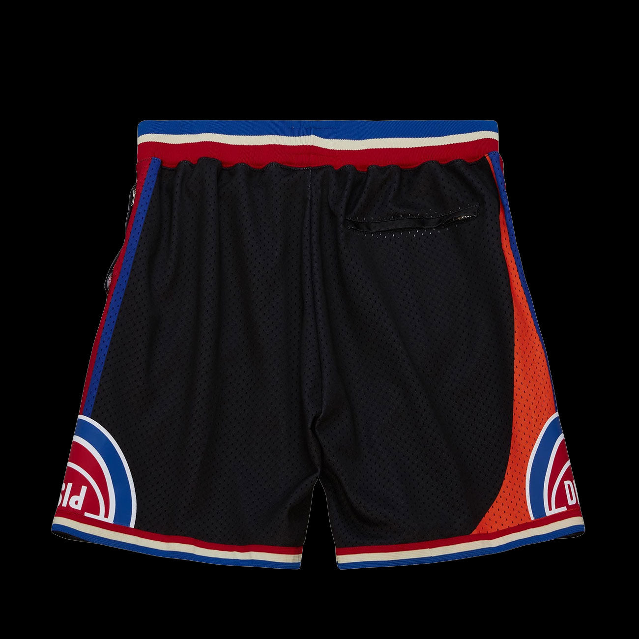 Mitchell & Ness x Two18 Detroit Pistons Jersey Shorts (Black)