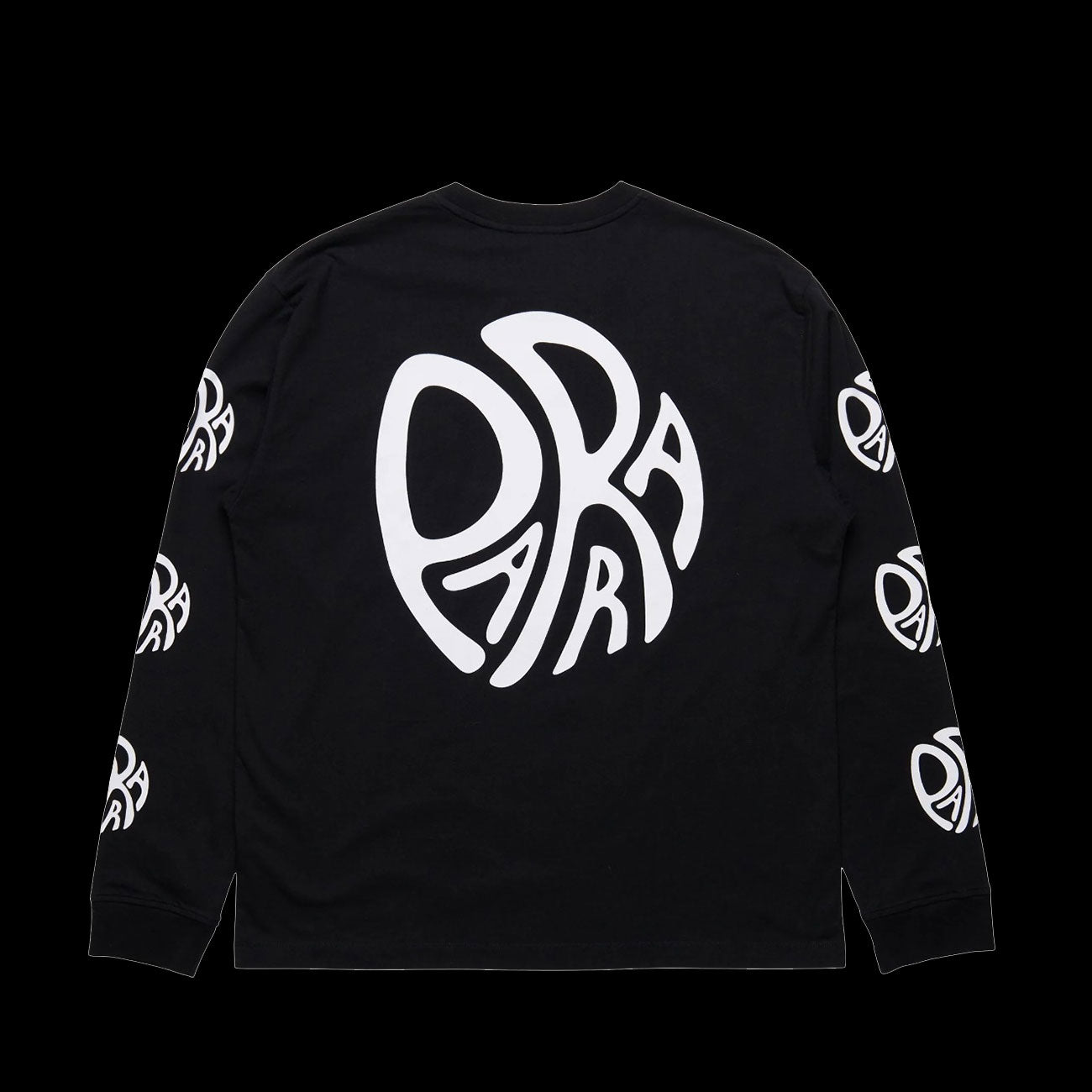 By Parra Circle Tweak Logo Long Sleeve T-Shirt (Black)