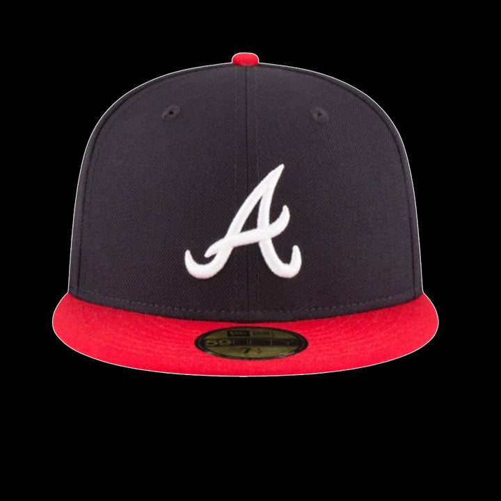 New Era ATL Braves World Series 59Fifty Wool Fitted (Blue/Red)