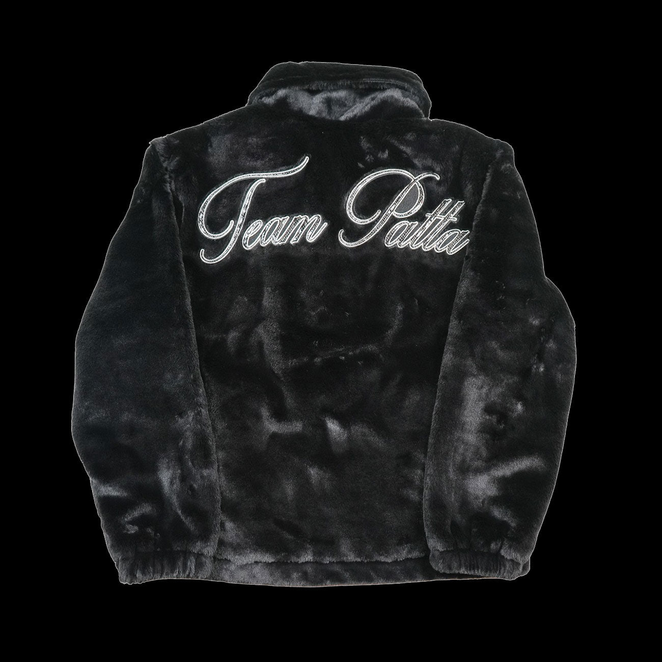 Patta Faux Fur Coach Jacket (Black)
