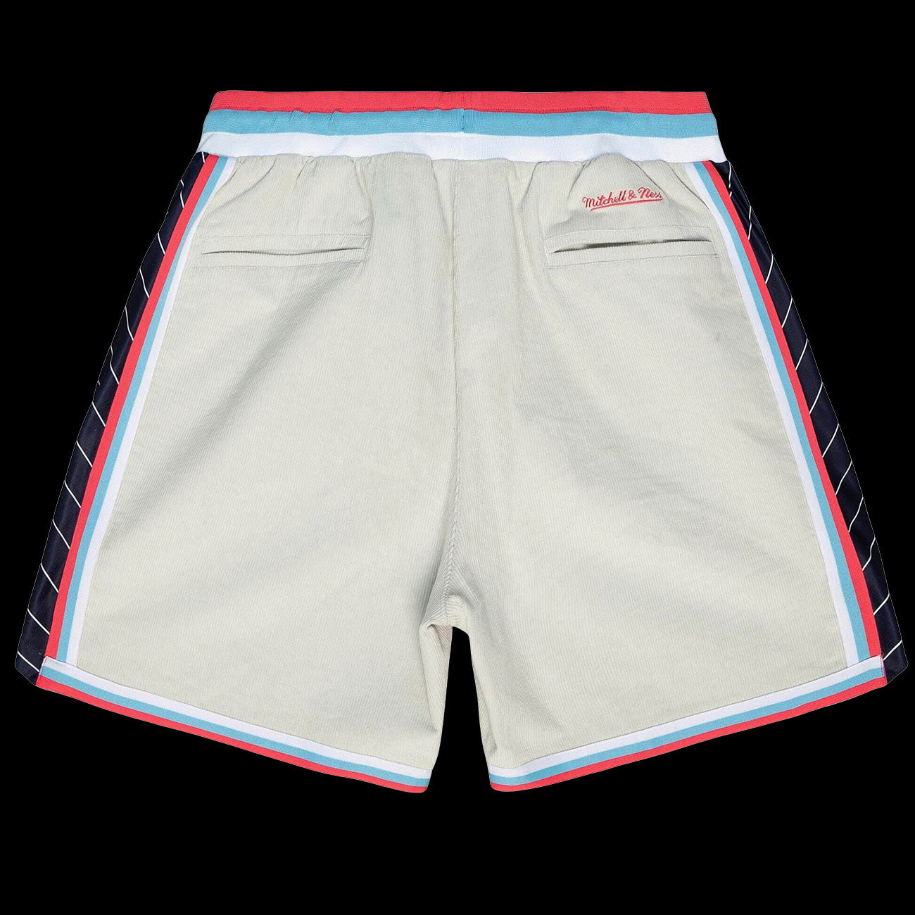 Mitchell & Ness x Fred Segal Corduroy Shorts (White)