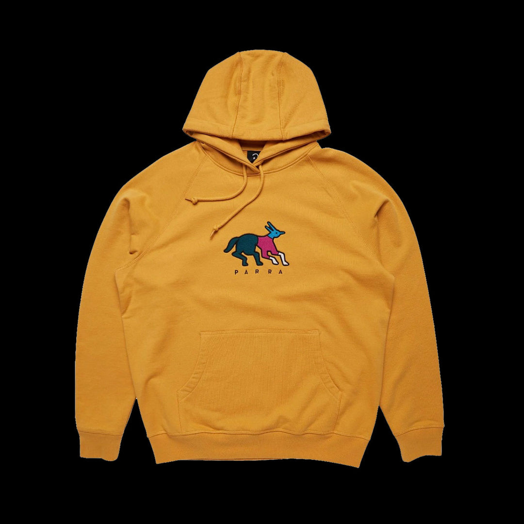 By Parra Anxious Dog Hooded Sweatshirt (Gold Yellow)