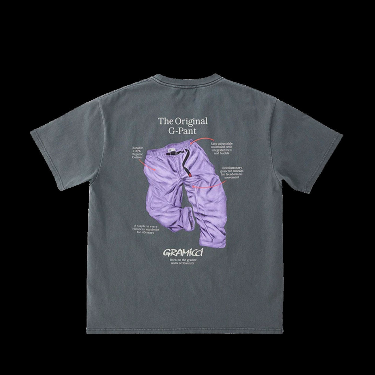 Gramicci G-Pant T-Shirt (Grey Pigment)