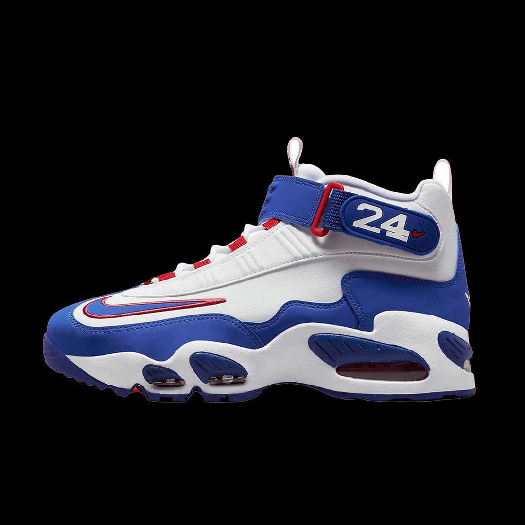 Nike Air Griffey Max 1 GS (White/Old Royal-Gym Red Blanc)